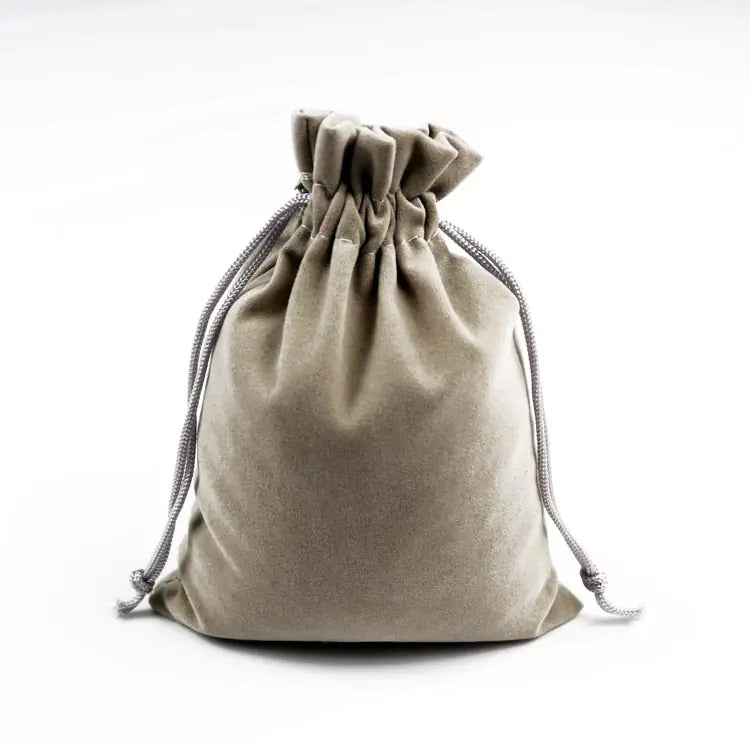 Velvet Drawstring Pouch for Jewelry with Custom Logo