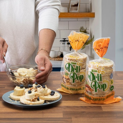 Kim's Magic Pop Chickpea and Lentil Combo snack in a bag, featuring crispy, healthy chickpeas and lentils for a nutritious snack.