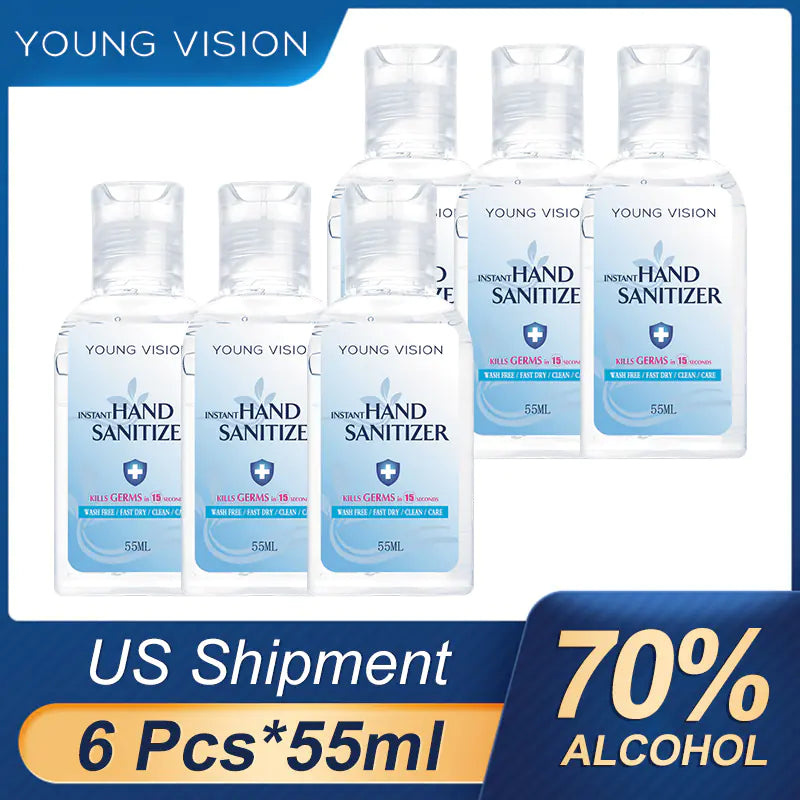70% Alcohol Hand Sanitizer - Travel Size Bottle