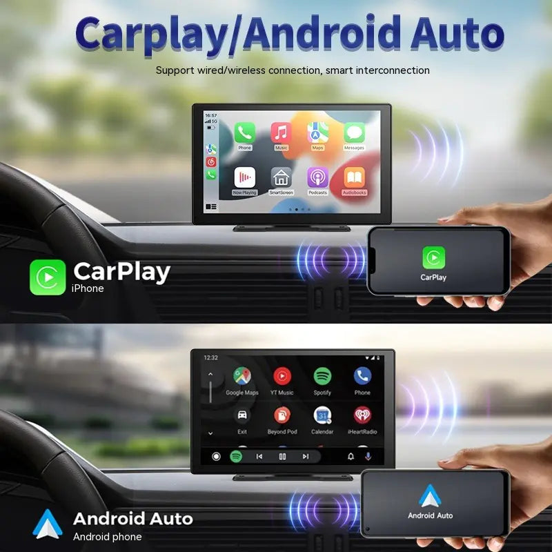 9-inch Carplay Driving Recorder Portable
