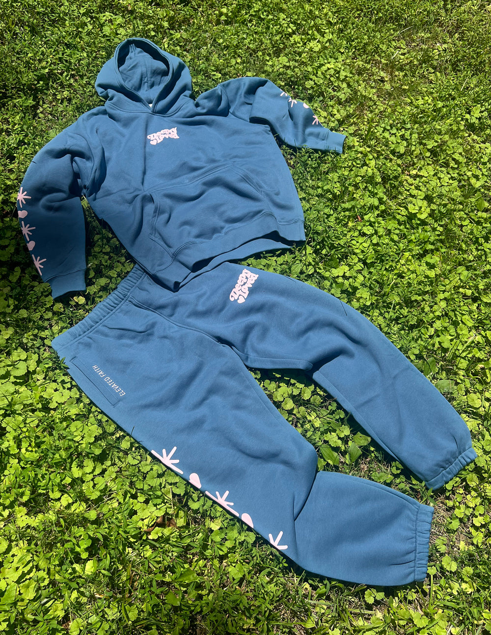 Unisex Deeply Loved Sweatpant by Elevated Faith in soft fabric with a comfortable fit and stylish design.
