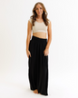 Downeast nude Demi Tee, lightweight cotton T-shirt displayed flat with short sleeves and a relaxed fit.
