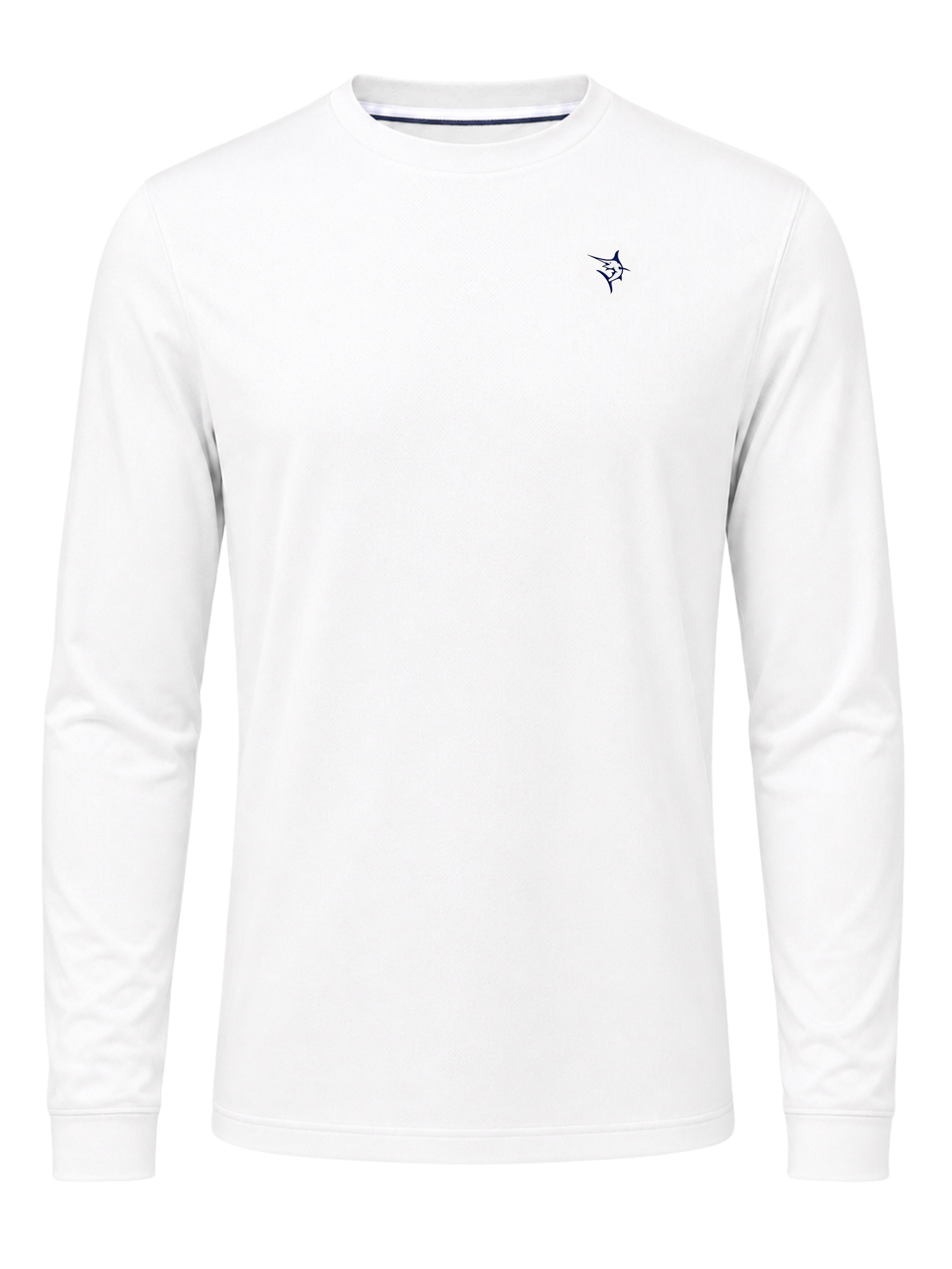 White Water Life Dockside Performance long sleeve shirt shown, featuring lightweight fabric and casual fit for outdoor activities.