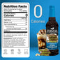 Sugar-free Dubai Chocolate Syrup by Syruvia, rich dark chocolate syrup in a bottle with a glossy finish and label.
