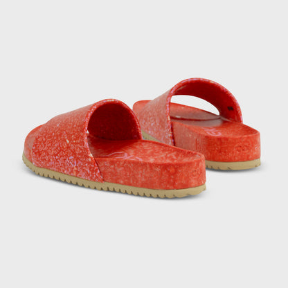 Fleks East Beach Slide featuring a starfish design, casual slip-on sandal with open toe and comfortable straps.
