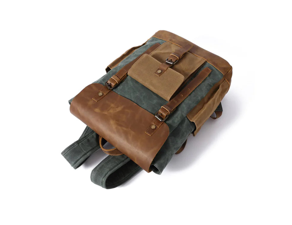 Custom Canvas Backpack for Men - Outdoor & Travel Use