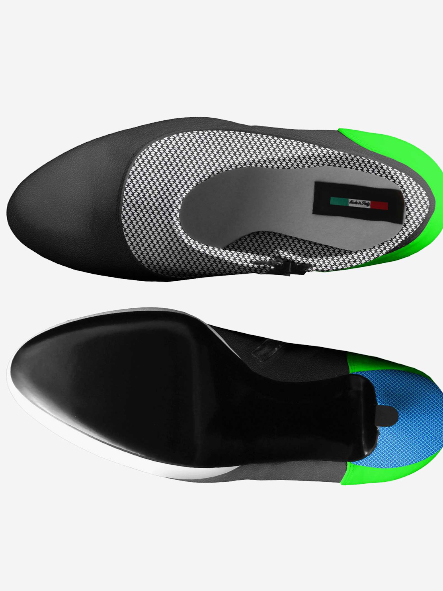 Women's vegan shoes by BYMANYC NYC, luxury ecological footwear with stylish design, inspired by Hudson Yards in New York.