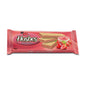 Eti Hosbes Strawberry snack by S101, 142g, showing a colorful package with strawberry-flavored snack pieces inside.