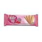 Eti Wafe Up Strawberry snack by S101, showing crispy wafer sticks coated with strawberry flavor, in a 142g package.