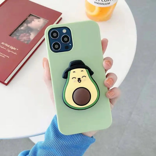Cute Fruit Holder Phone Case