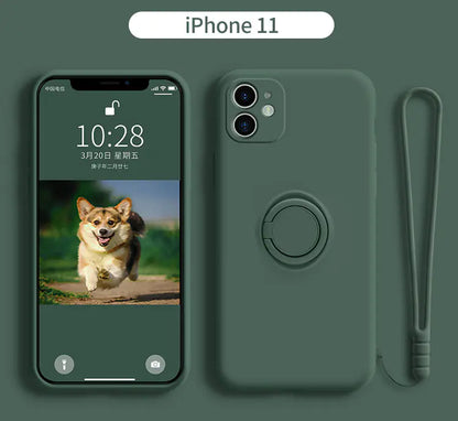 iPhone 11 Pro Liquid Silicone Case with Lens Cover