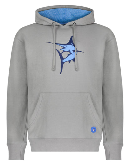 White Water Life Georges Bank hoodie in white, featuring a casual fit and graphic design, suitable for outdoor and everyday wear.
