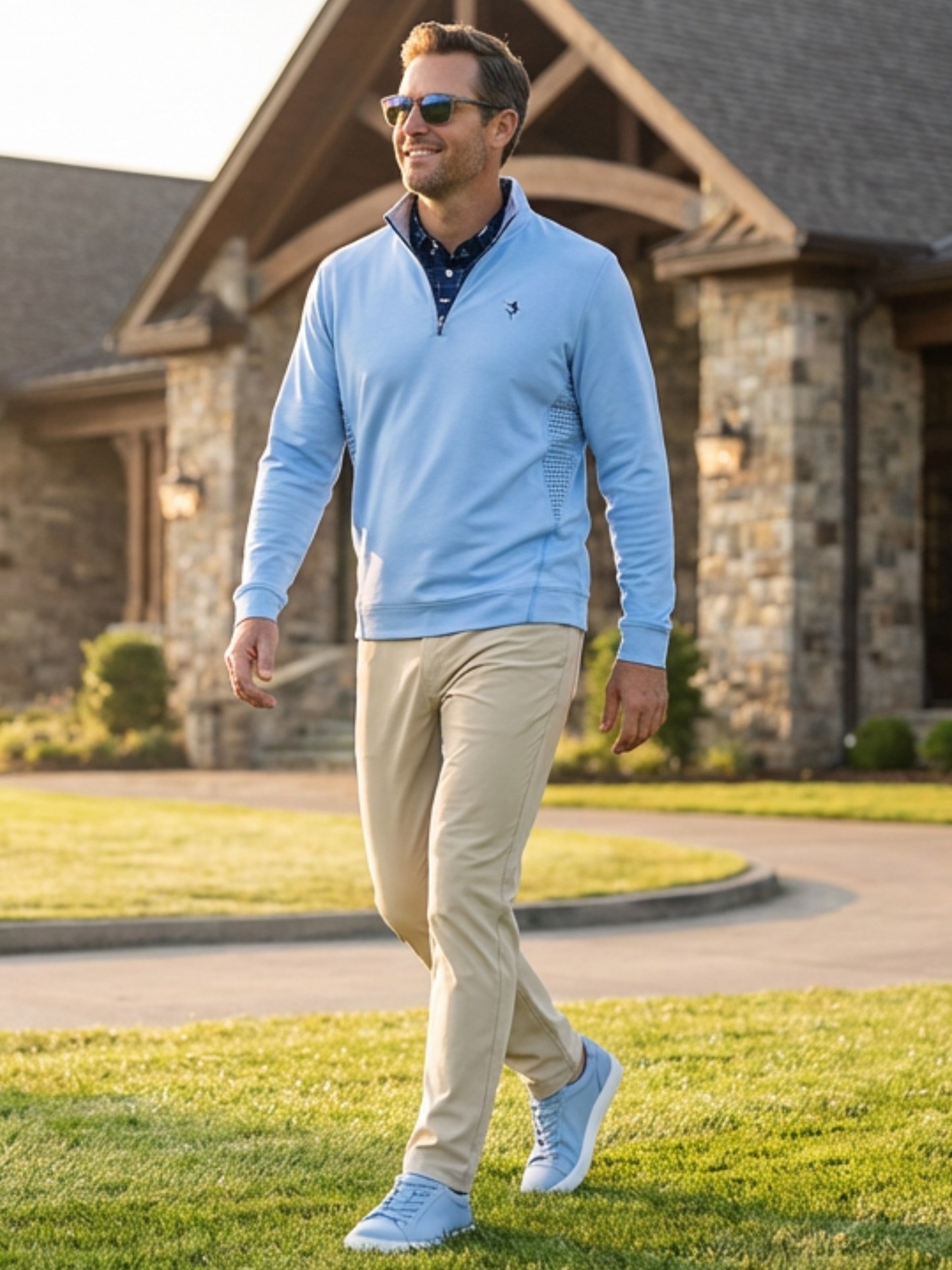 Tan White Water Life Freeport Pant designed for versatile performance and comfort, featuring a lightweight, durable fabric.