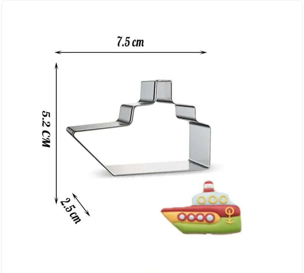 Vehicle Shaped Cookie Cutter