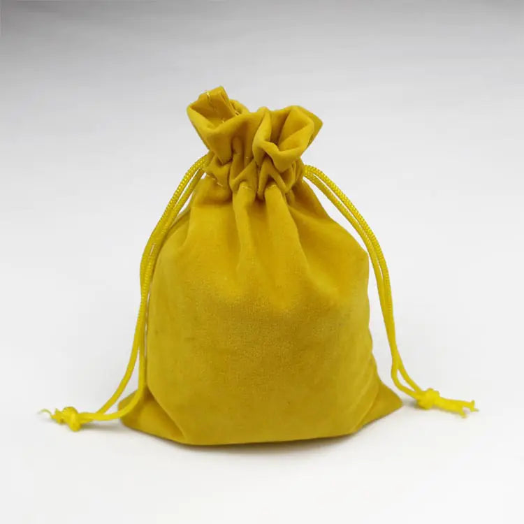 Velvet Drawstring Pouch for Jewelry with Custom Logo