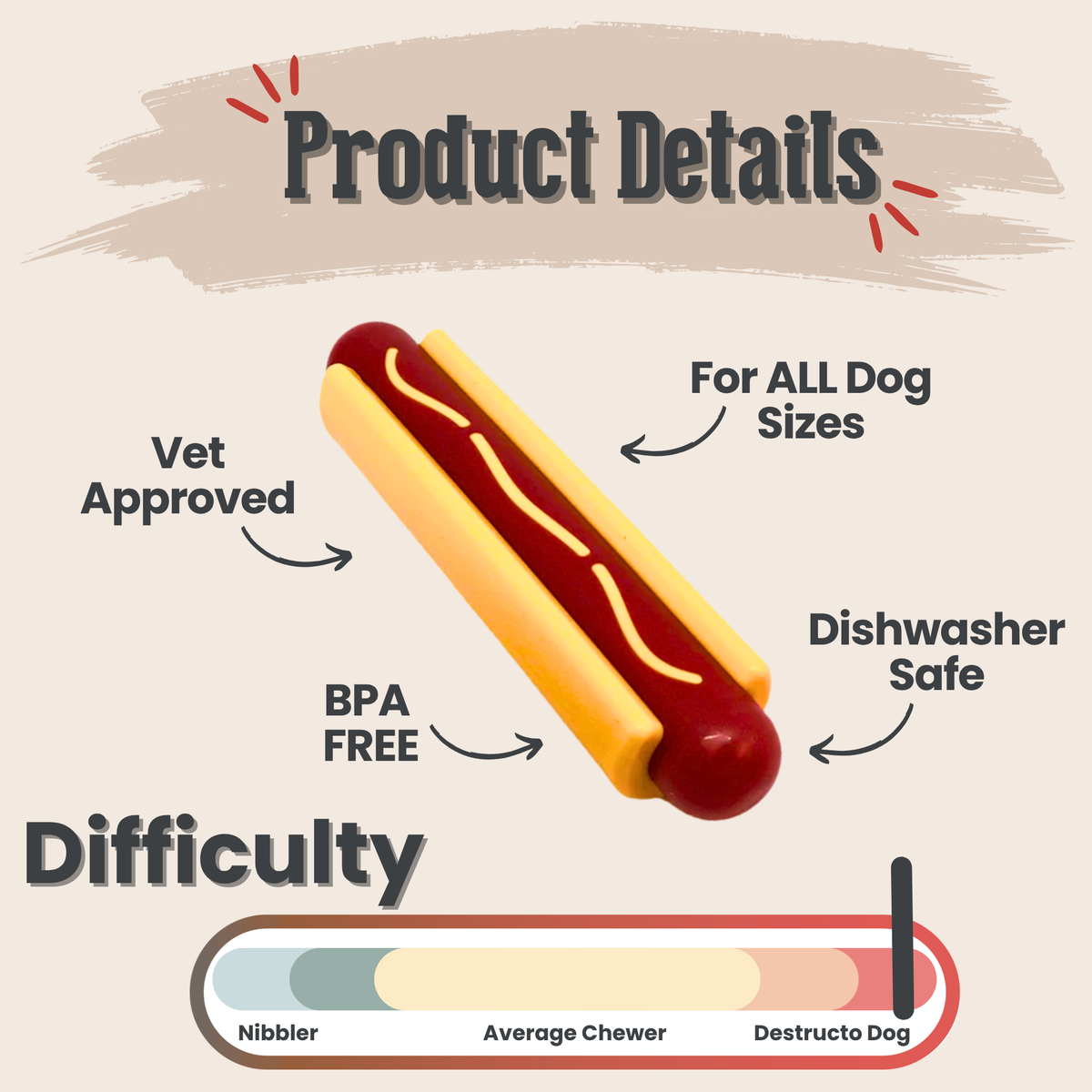Farm To Pet chew toy tug toy product details view