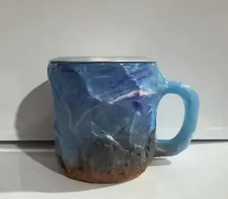 Resin Mineral Crystal Coffee Mugs