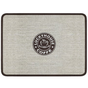 CSITORWWE Coffee Mat Coffee Bar MatCoffee Pad Coffee Machine MatWaterproof Rubber Backing Absorbent Drying MatCoffee Placemat for Coffee Bar11.8" W x 15.7" L-LUCKHOUSE