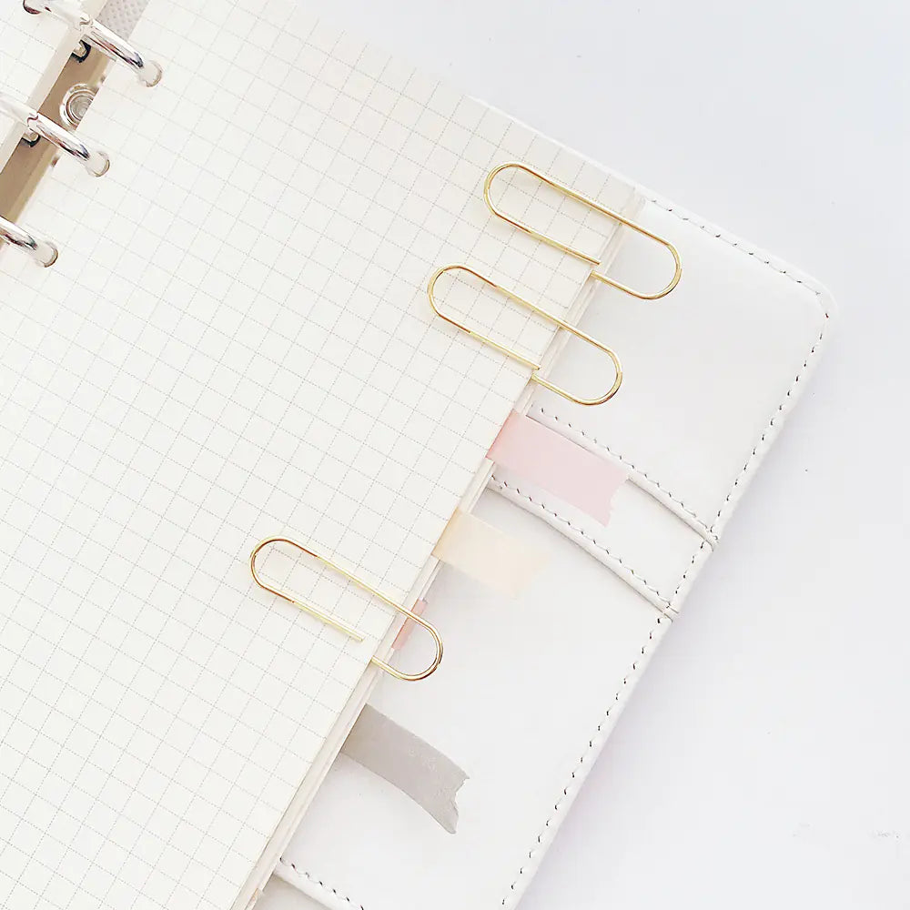 Gold Metal Paper Clips - Creative Design, Bulk Wholesale