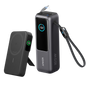 Anker MagGo 10K Power Bank showing sleek design and magnetic charging surface for wireless device charging.
