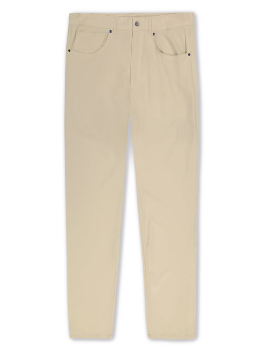Tan Freeport pants by White Water Life, versatile performance pants with comfortable fit and functional design.