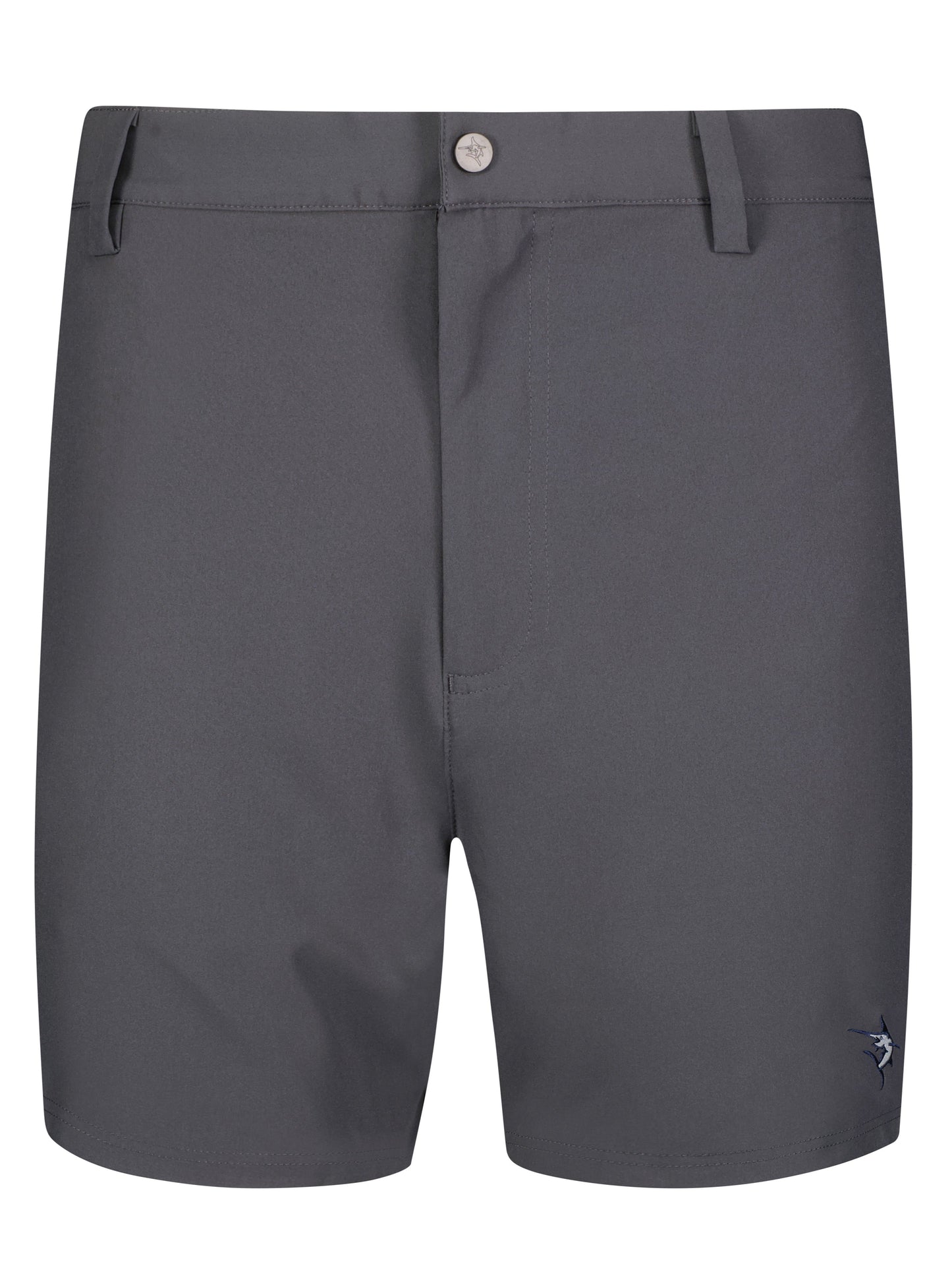 Charcoal White Water Life Freeport Short shorts with a relaxed fit and effortless style, ideal for outdoor activities and casual wear.