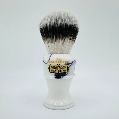 Simpson LE Colonel X2L Sovereign Synthetic Fibre Sapphire Candy Shaving Brush