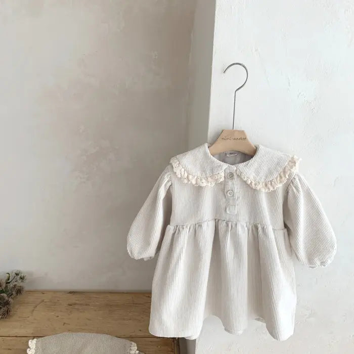 Baby Lace Doll Collar Dress for Girls