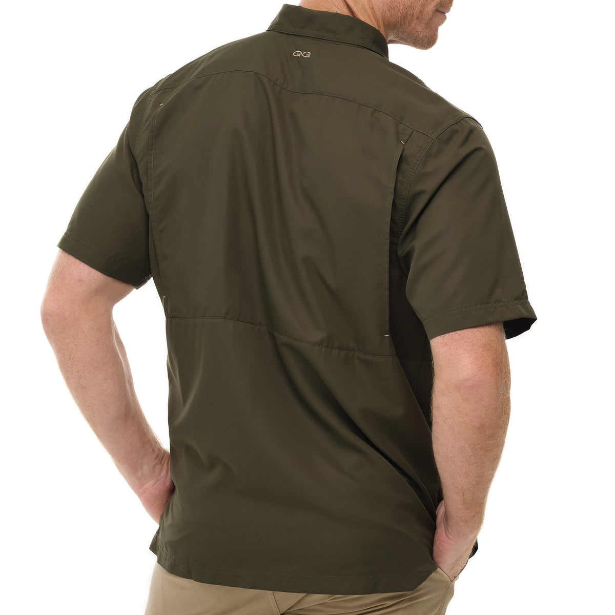 GameGuard Agave Original Shirt displayed flat, showing the casual short-sleeve design with a green agave plant graphic.