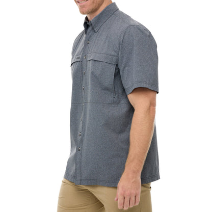 Caviar MicroTek Shirt by GameGuard featuring breathable fabric and tactical design, shown in a close-up of the shirt's texture.