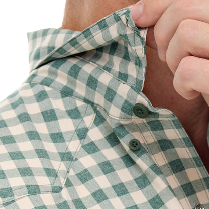 GameGuard Ironwood Pearl Snap Shirt featuring classic pearl snap buttons and rugged fabric in a stylish Western design.
