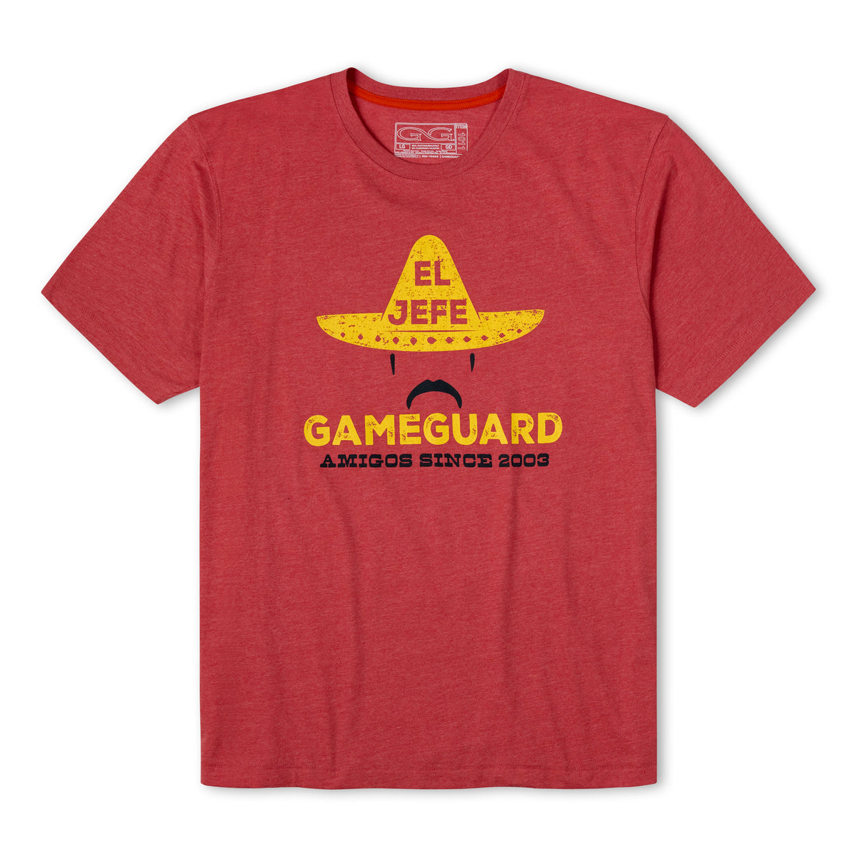GameGuard Lava Rock graphic T-shirt featuring a bold lava rock design on a comfortable men's T-shirt.