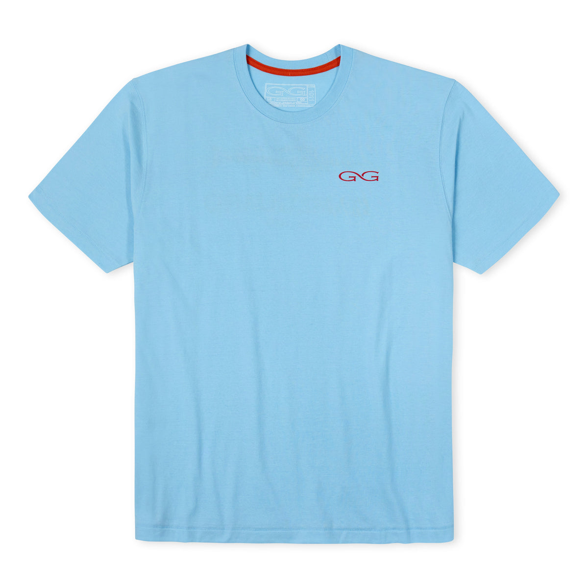 GameGuard RainWater graphic T-shirt featuring a vibrant water-themed design on a casual men's tee.