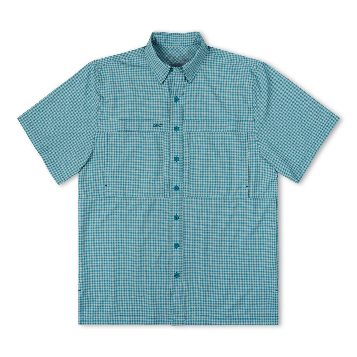 Mahi TekCheck Shirt by GameGuard, men's casual shirt with TekCheck pattern, featuring a button-up front and collar.