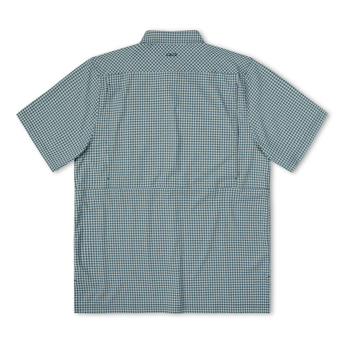 Oceanic TekCheck Shirt by GameGuard, showcasing a stylish TekCheck pattern in oceanic colors with a casual fit.