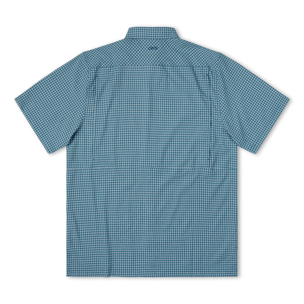 Wahoo TekCheck Shirt by GameGuard, showcasing a stylish checkered design in a casual men's TekCheck shirt.