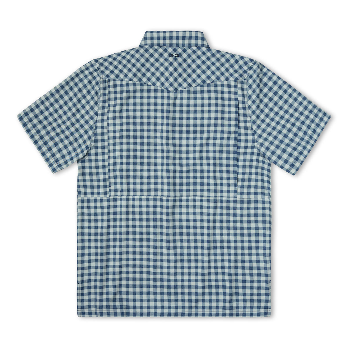 GameGuard Glacier Pearl Snap Shirt showing a classic Western style shirt with pearl snap buttons and a plaid pattern.
