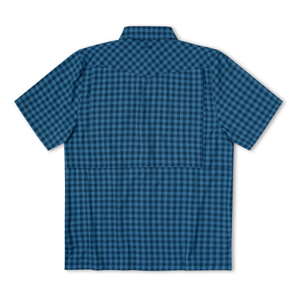 Slate Pearl Snap Shirt by GameGuard, men's casual button-up shirt with pearl snap closures and a classic style.