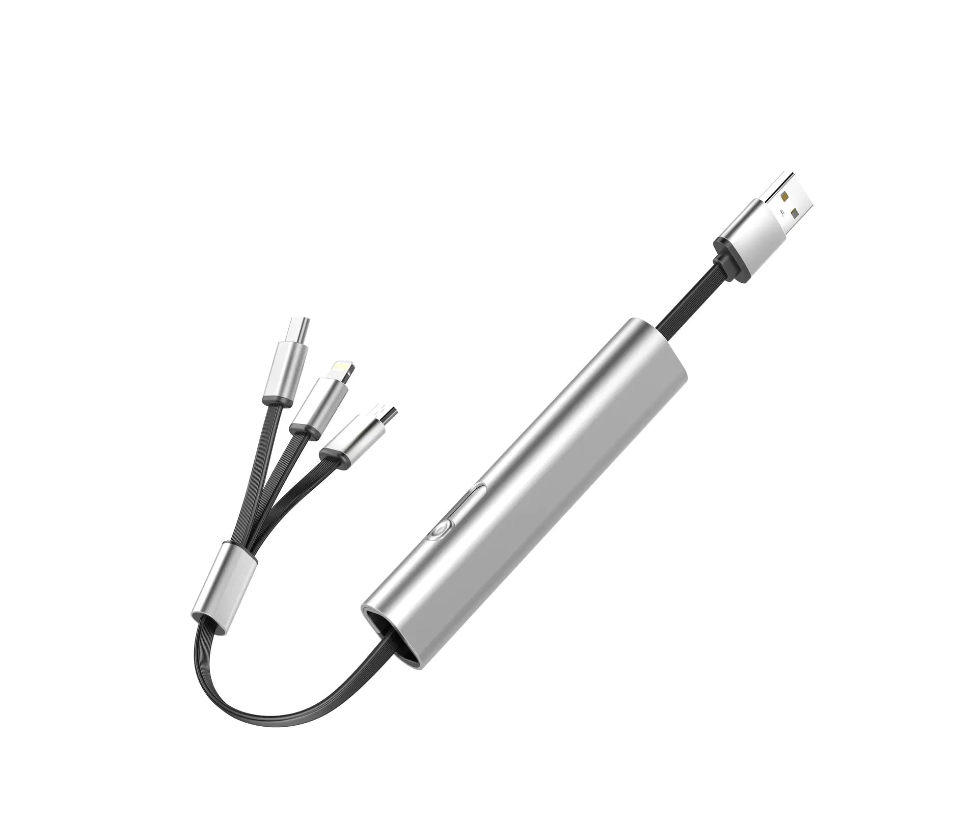 Portable Telescopic Data Cable - Type-C, Micro, Apple
