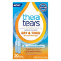 TheraTears Dry and Tired Lubricant Eye Drops in 30-count package by Pasteur Pharmacy, designed to soothe dry, tired eyes.