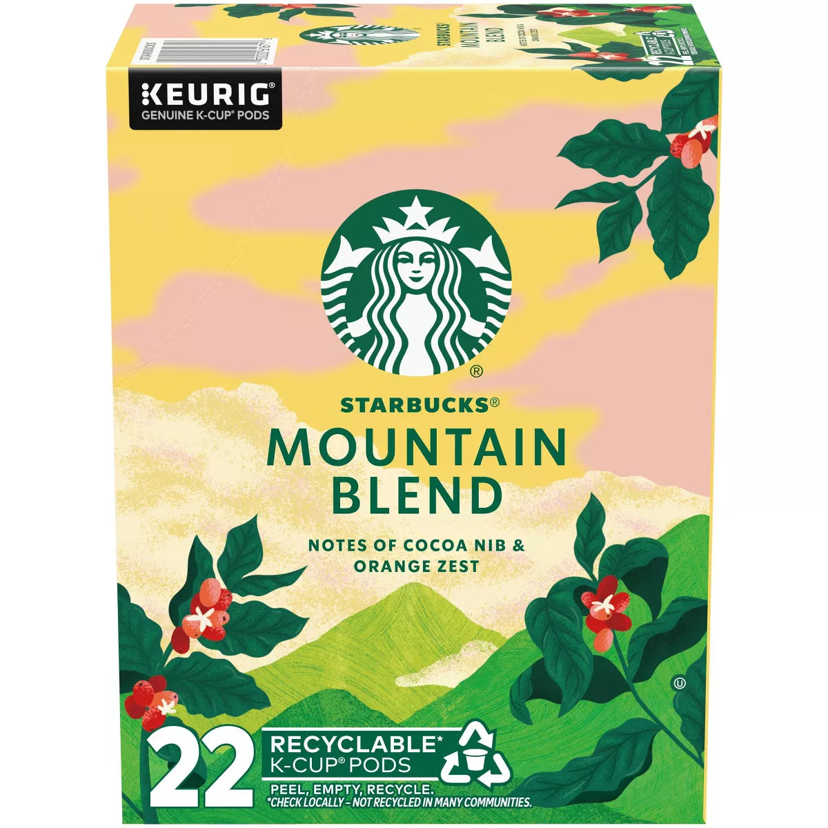 Starbucks Mountain Blend K-cups