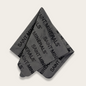 Grey Saint Minerals makeup remover shammy by Panoply Beauty, soft and reusable cloth for gentle makeup removal.
