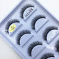 Set of 5 pairs of Blushimmer 3D mink false eyelashes with natural, full volume for makeup and beauty enhancement.