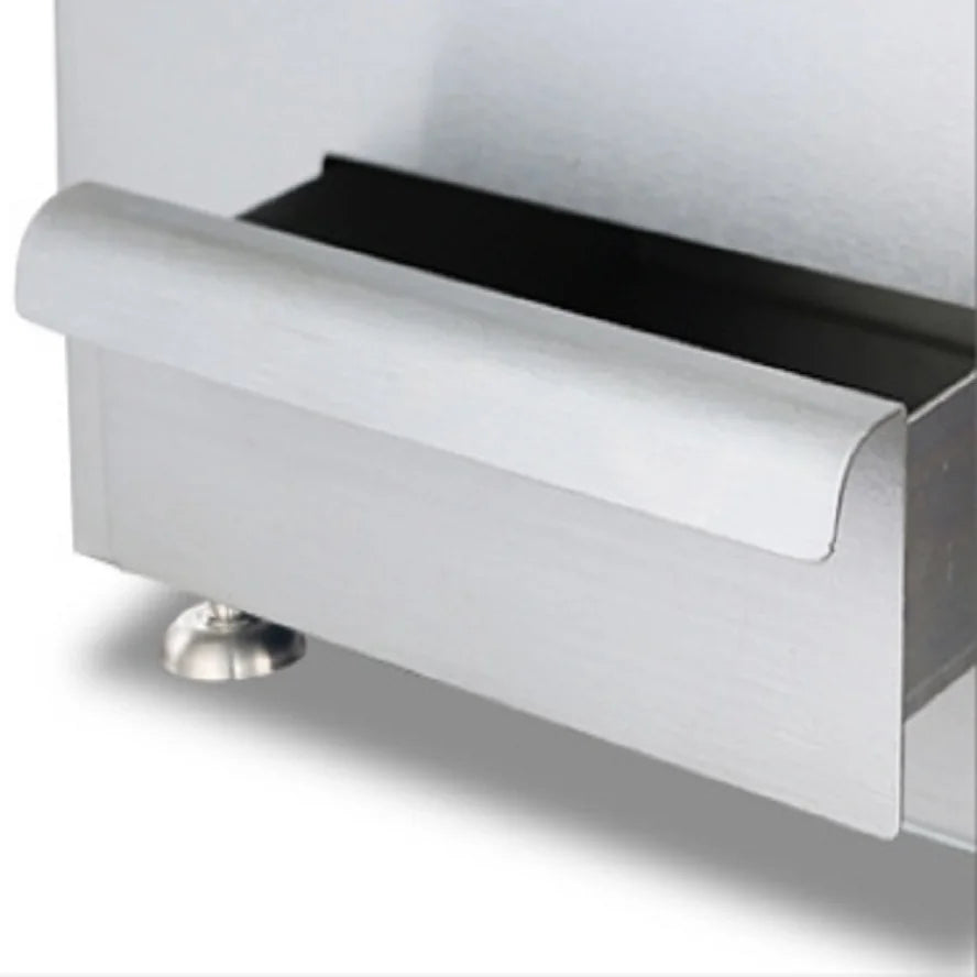 Fast Food Restaurant Kitchen Stainless Steel Countertop Gas Griddle Suitable for Frying Chicken Cutlets and Hamburgers