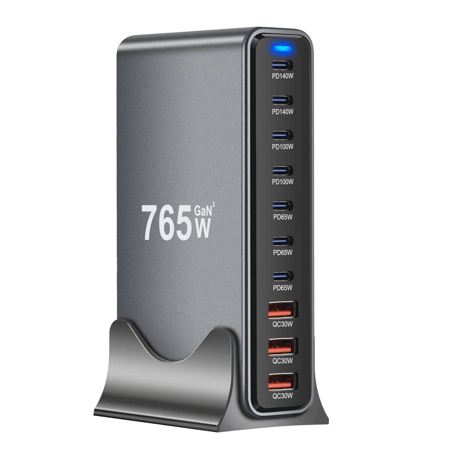 Super Fast Charging 765W Multi Port Power Station Portable Charger for Tablet Laptop for iPhone Desktop Power Charger Adapter