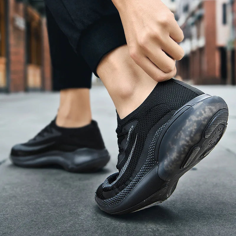 2025 HOT SALE  Men's Casual Sports Shoes Heightened, Breathable and Lightweight Mesh Design Shoes