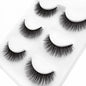 SHIDISHANGPIN 3 pairs 27 styles 3D Faux Mink Hair Soft False Eyelashes Fluffy Wispy Thick Fake Lash Handmade Eyelash Eye Makeup