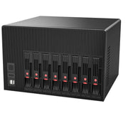 BKHD New Q670 NAS Server 8 Bay Intel I5-12500 I7-12700 4*LAN 2.5G Soft Routing CDN Computer Network Storage Support Raid Vpro