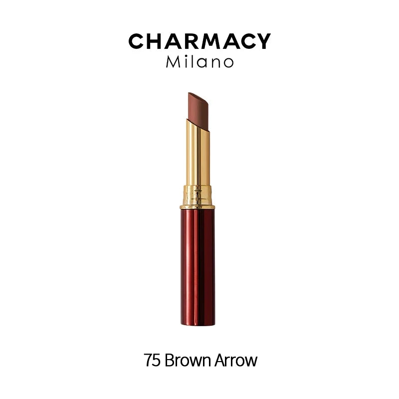 Blushimmer Charmacy waterproof velvet lipstick in 16 colors, long-lasting matte lip makeup with easy wear and smooth application.
