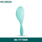 MR.GREEN Hollow Out Hair Brush Scalp Massage Combs Hair Styling Detangler Fast Blow Drying Detangling Tool Wet Dry Curly Hair